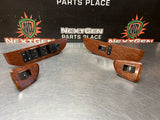 2008 GMC SIERRA 2500HD CREW CAB WOOD FRONT AND REAR POWER WINDOW SWITCHES #1096