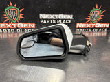 2015 FORD MUSTANG GT LH DRIVER SIDE VIEW MIRROR HEATED/ PUDDLE LIGHT WHITE #1427