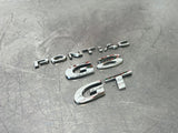 08-09 PONTIAC G8 GT TRUNK EMBLEMS OEM #392