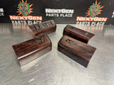 2008 FORD F350 LH & RH FRONT AND REAR DOOR WOODGRAIN WINDOW SWITCH SET OEM #1055