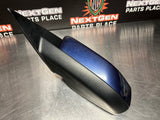 2012 FORD MUSTANG GT LH DRIVER SIDE VIEW MIRROR KONA BLUE OEM #730