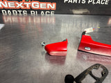 2019 CAMARO SS LH DRIVER SIDE EXTERIOR DOOR HANDLE RED OEM #1126