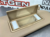 2012 FORD F350 KING RANCH SUN VISOR SET TAN OEM #471