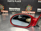 2006 PONTIAC GTO LH DRIVER SIDE MIRROR SPICE RED OEM #1293