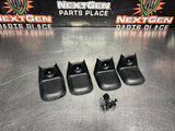 97 - 04 C5 CORVETTE SEAT TRACK TRIM COVERS FULL SET ( 4 ) OEM  10245916