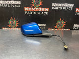 2017 FORD MUSTANG GT RH PASSENGER SIDE VIEW MIRROR KONA BLUE OEM #1203