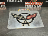 97- 04 C5 CORVETTE EXHAUST FILLER PLATE METAL OEM #781