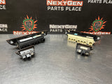 2008 GMC SIERRA 2500HD CREW CAB WOOD FRONT AND REAR POWER WINDOW SWITCHES #1096