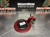 10-14 FORD MUSTANG GT FUEL DOOR GAS LID TANK COVER RED OEM #1290