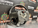 2010 FORD F350 HARLEY STEERING WHEEL BLCK OEM #949