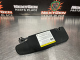 2015 FORD MUSTANG GT RH PASSENGER SUN VISOR OEM #848