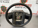 08 - 10 FORD F250 F350 STEERING WHEEL BLK OEM #513