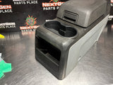 2012 FORD F150 CENTER CONSOLE BLK/ GRAY OEM #1281