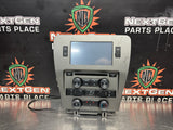 10-14 FORD MUSTANG RAXIOM OE STYLE GPS NAV W BLUETOOTH RADIO CLIMATE BEZEL #1290