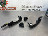 2015 FORD MUSTANG GT LH RH EXTERIOR DOOR HANDLES BLCK OEM #582