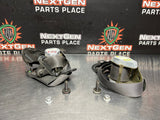 2005 C6 CORVETTE FRONT SEAT BELTS DRIVER / PASSENGER BLCK OEM #1030