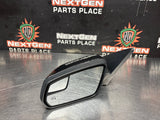 2013 FORD MUSTANG GT LH DRIVER SIDE HEATED VIEW BLCK MIRROR OEM #1271