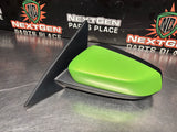 2014 FORD MUSTANG GT LH DRIVER SIDE HEATED VIEW GREEN MIRROR OEM #1291