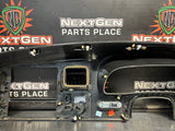 2006 FORD F350 LARIAT BLK WOODGRAIN DASH RADIO CLUSTER BEZEL TRIM LOADED OEM 1561