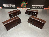 2008 FORD F250 6.4 LH AND RH FRONT AND REAR DOOR WINDOW SWITCH SET WOOD OEM 1099