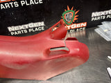 97-04 C5 CORVETTE LH SIDE SEAT BELT TRIM FIRETHORN RED OEM 10258545 #1425