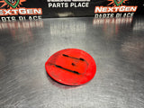 2016 FORD MUSTANG GT FUEL DOOR GAS LID TANK COVER RED OEM #815