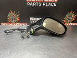 2005 C6 CORVETTE PASSENGER RH SIDE MIRROR BLK OEM #1110
