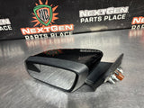 2011 FORD MUSTANG GT LH DRIVER SIDE VIEW MIRROR BLCK OEM #1557