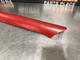 97-04 C5 CORVETTE RH FIRETHORN RED SIDE DOOR SILL KICK PANEL TRIM 10247092 #1150