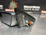 2011 FORD MUSTANG GT LH DRIVER SIDE VIEW MIRROR BLCK OEM #1557