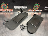07 C6 CORVETTE SUN VISORS WITH HARDWARE OEM #1080