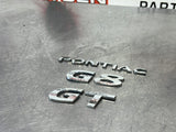 08-09 PONTIAC G8 GT TRUNK EMBLEMS OEM #392