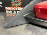 2012 FORD MUSTANG GT LH DRIVER SIDE VIEW MIRROR RED CANDY OEM #1315