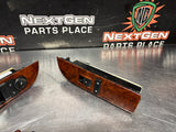 2011 CHEVY SILVERADO 2500HD CREW CAB WOOD POWER WINDOW SWITCHES OEM #1304