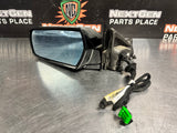 2004 CADILLAC CTS-V DRIVER SIDE MIRROR BLACK RAVEN OEM #1193