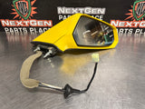 10-15 CAMARO SS RH PASSENGER SIDE MIRROR RALLY YELLOW OEM #1006