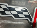2006 C6 CORVETTE OEM FRONT BUMPER EMBLEM #1194
