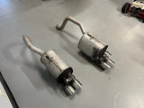 10-13 C6 CORVETTE GRAND SPORT NPP AXLE BACK MUFFLERS #1038