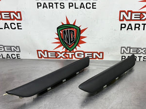 2015 CAMARO SS LH RH INTERIOR DOOR PANEL ARM REST BLACK LEATHER OEM #369