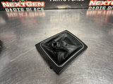 2007 CADILLAC CTS-V MANUAL SHIFTER BOOT AND BEZEL TRIM OEM #1411