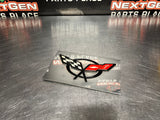 97- 04 C5 CORVETTE EXHAUST FILLER PLATE METAL #963
