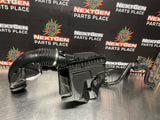 2012 FORD MUSTANG GT AIR INTAKE WITH SOUND RESONATOR TUBE AND MAF OEM #847