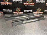 2014 FORD MUSTANG GT LH AND RH ILLUMINATED DOOR SILL TRIM SET OEM #1253