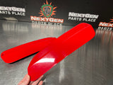2009 PONTIAC G8 GT HOOD SCOOP VENTS RED OEM #948