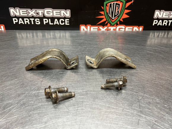 2001 C5 CORVETTE FRONT SWAY BAR BRACKETS WITH BOLTS OEM (SET OF TWO) #1088