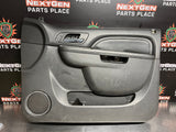 2011 GMC DENALI 1500 RH PASSENGER FRONT LEATHER DOOR PANEL OEM #889