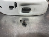 05-13 C6 CORVETTE LH DRIVER SEAT BEZEL W/ LUMBAR AND 6 WAY SWITCH GRAY OEM #1110