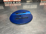 2017 FORD MUSTANG GT FUEL DOOR GAS LID TANK COVER BLUE OEM #1548