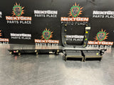 2011 GMC SIERRA CENTER DASH RADIO AIR VENTS WOOD TRIM BEZEL OEM #889
