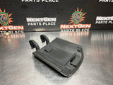 2010 CAMARO LEATHER CENTER CONSOLE LID W WHITE STITCH OEM #999